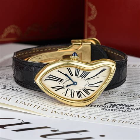 cartier crash watches value.